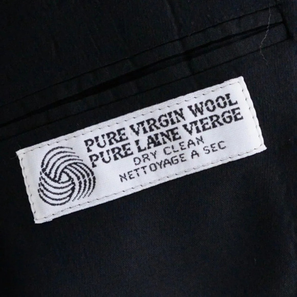 Savile Row 100% Wool Plaid Sport Jacket Blazer ~Grey/Black ~See Measurements Pic - Picture 7 of 16